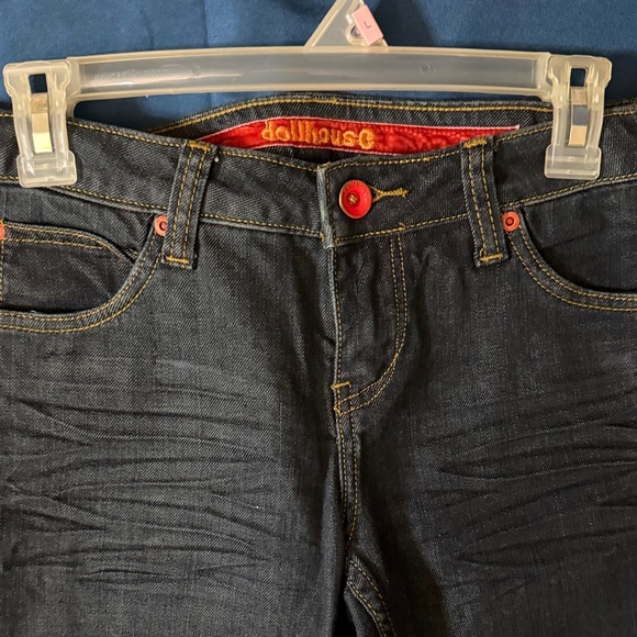 š„NIš„ Dollhouse Dark Wash Boot Cut Jeans - Picture 2 of 5